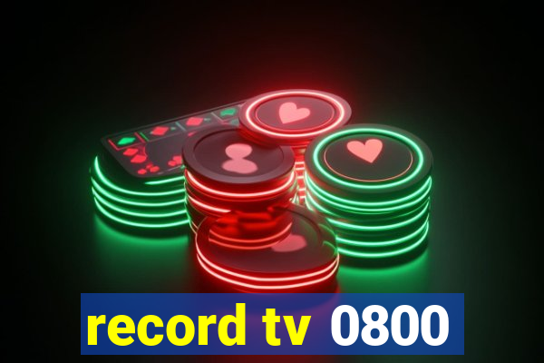 record tv 0800